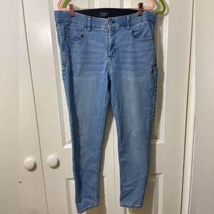 Curve Appeal Light Blue Women's Skinny Jeans